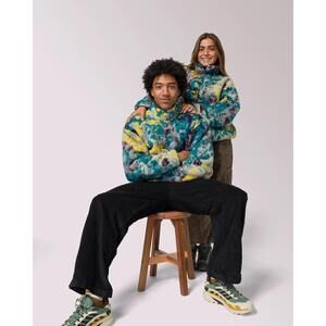 parks project Olympic Lichen High Pile Fleece NWT